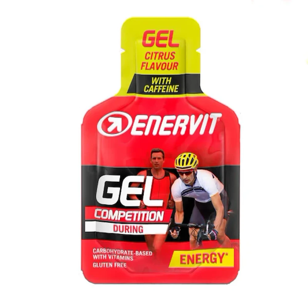 Enervit Sport Gel citrus m/koffein 25ml