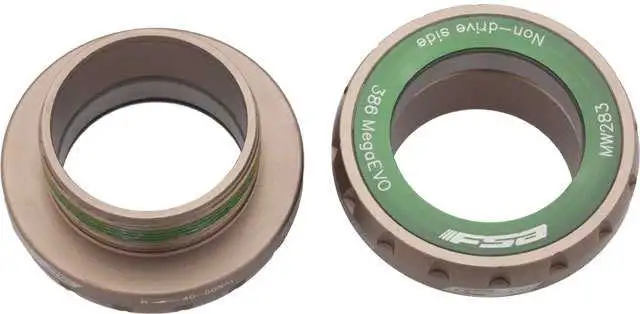 Vevlager FSA MegaEVO rostfritt för BB386 EVO axel BSA 68 mm