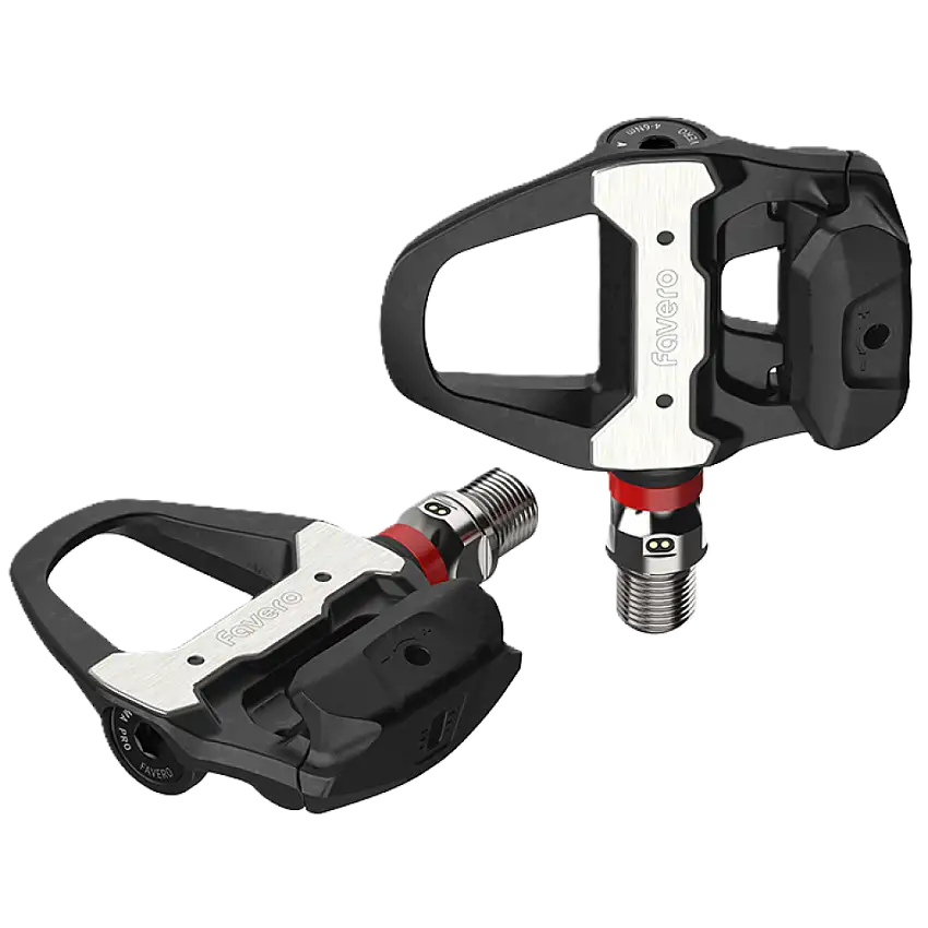 Favero Assioma Pro RS-2 wattpedaler båda sidor