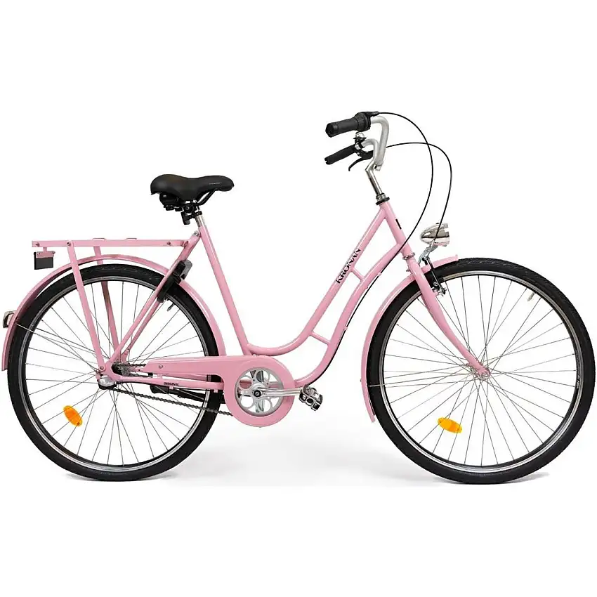 Damcykel Kronan Original D3 3-växlad rosa