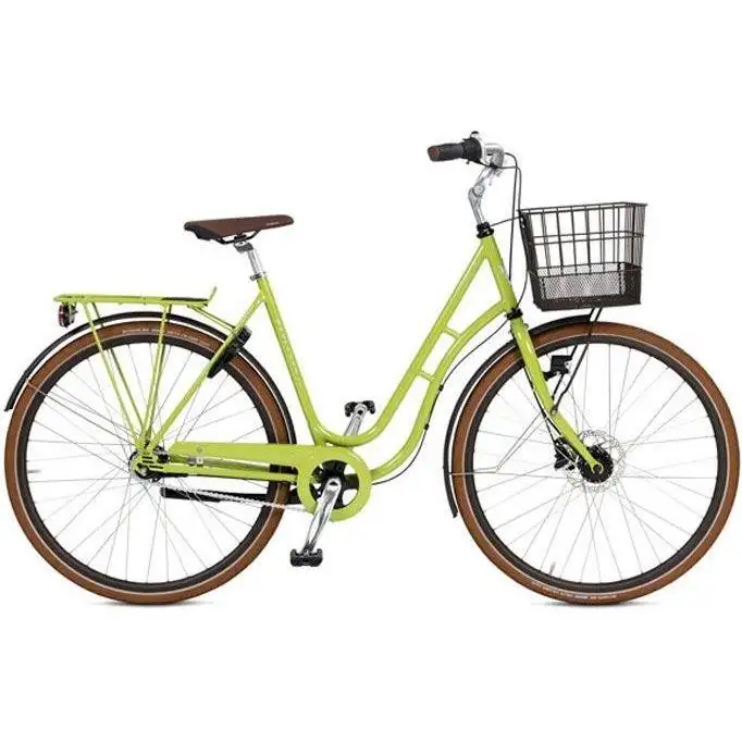 Damcykel Skeppshult Natur Colour 7-Växlar Grön