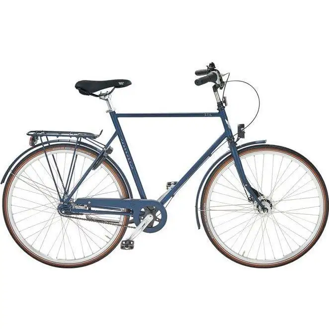 Herrcykel Skeppshult Stil 3-Växlar Blå