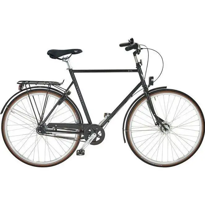 Herrcykel Skeppshult Stil 7-Växlar Svart