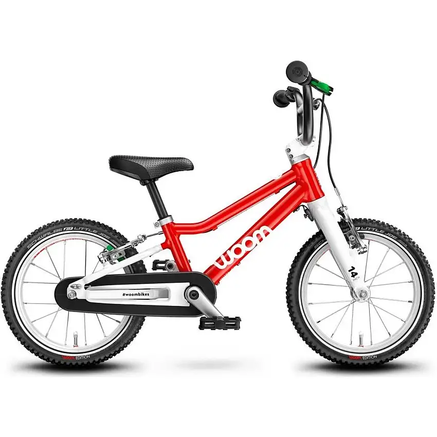 Barncykel Woom Original 2 Röd 14"