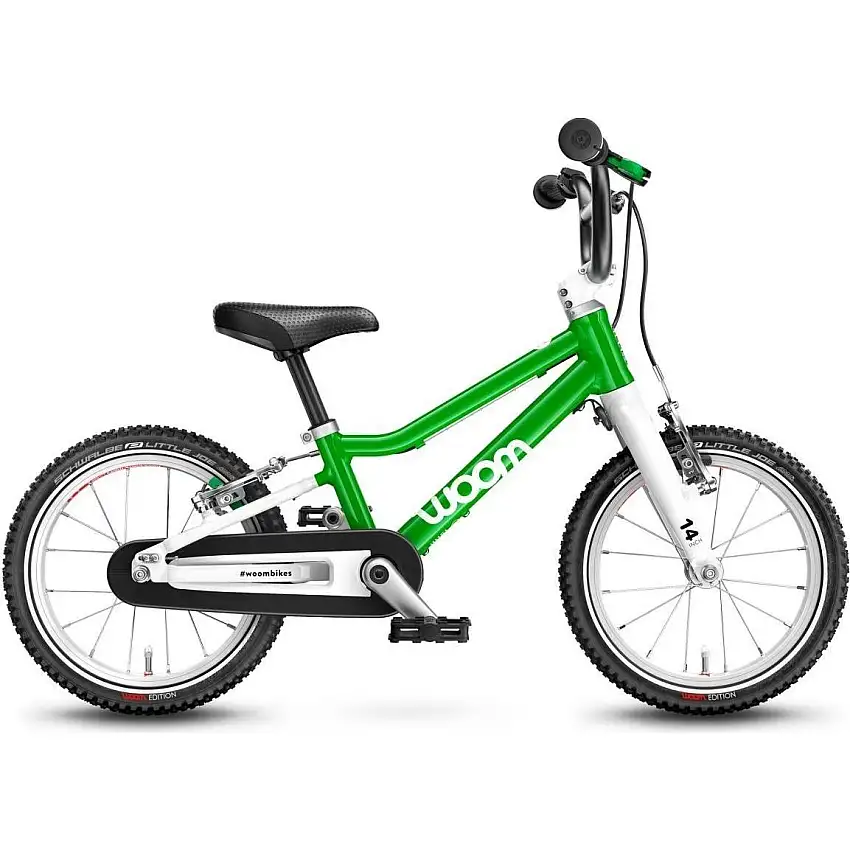Barncykel Woom Original 2 Grön 14"