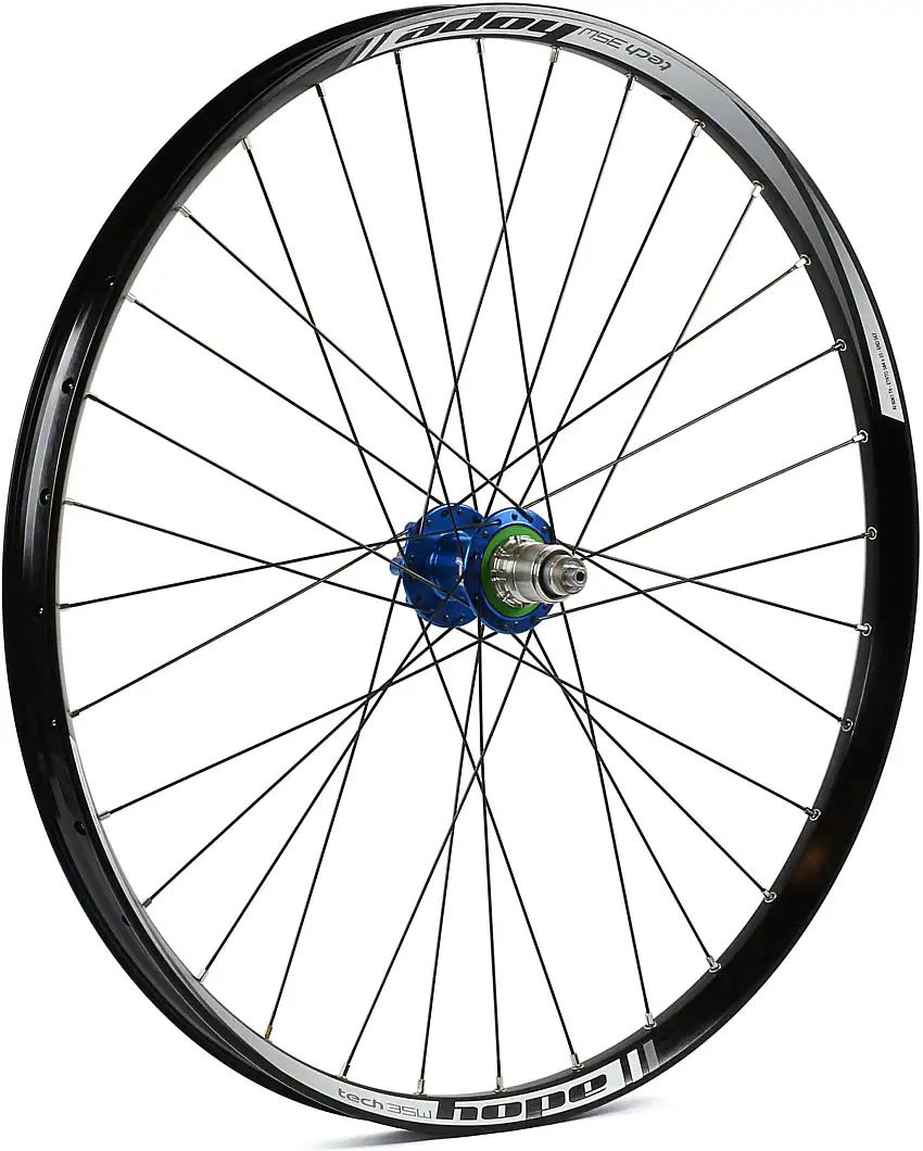 Bakhjul Hope Tech 35W Pro 4 27.5" IS 32H SRAM XD blå