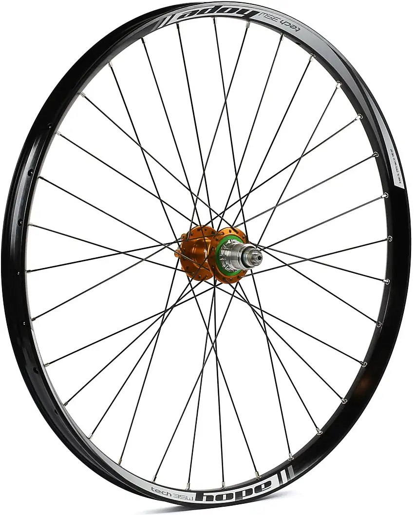 Bakhjul Hope Tech 35W Pro 4 27.5" IS 32H SRAM XD orange