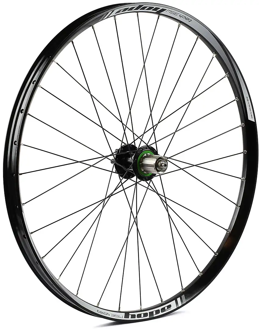 Bakhjul Hope Tech 35W Pro 4 27.5" IS 32H Shimano stål svart