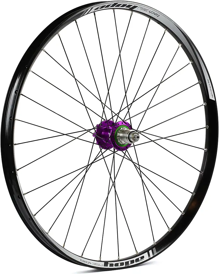 Bakhjul Hope Tech 35W Pro 4 27.5" IS 32H SRAM XD lila