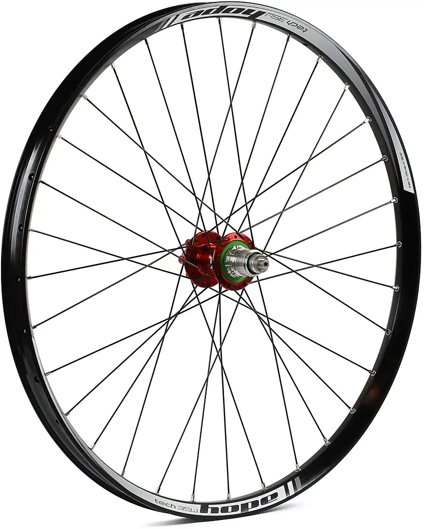 Bakhjul Hope Tech 35W Pro 4 27.5" IS 32H SRAM XD röd