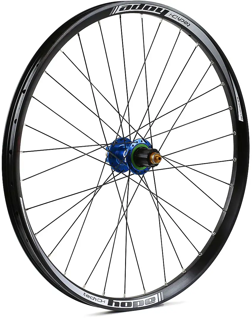 Bakhjul Hope Tech DH Pro 4 26" IS Hope blå