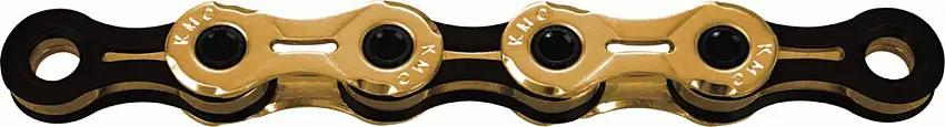 KMC super light kedja X11SL 118L guld/svart