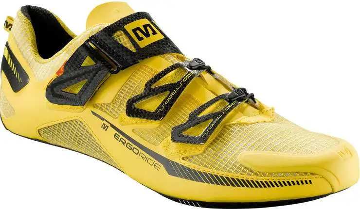 Cykelskor Mavic Huez gul/svart
