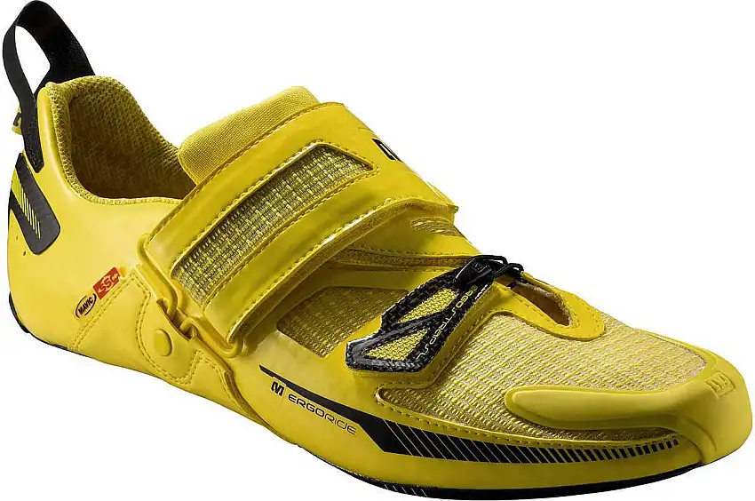 Cykelskor Mavic Tri Helium gul