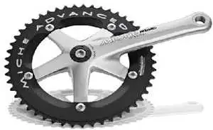 Vevparti Miche Track Advanced 1 x 1 växlar 50T 167.5 mm