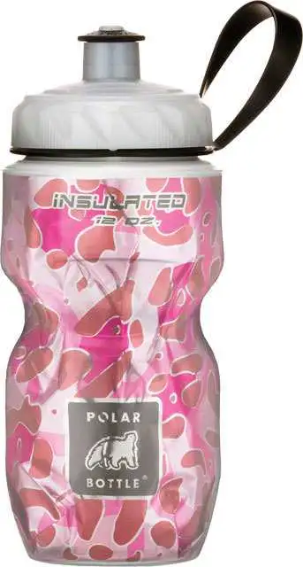 Termosflaska Polar Bottle 355 ml rosa Leopard