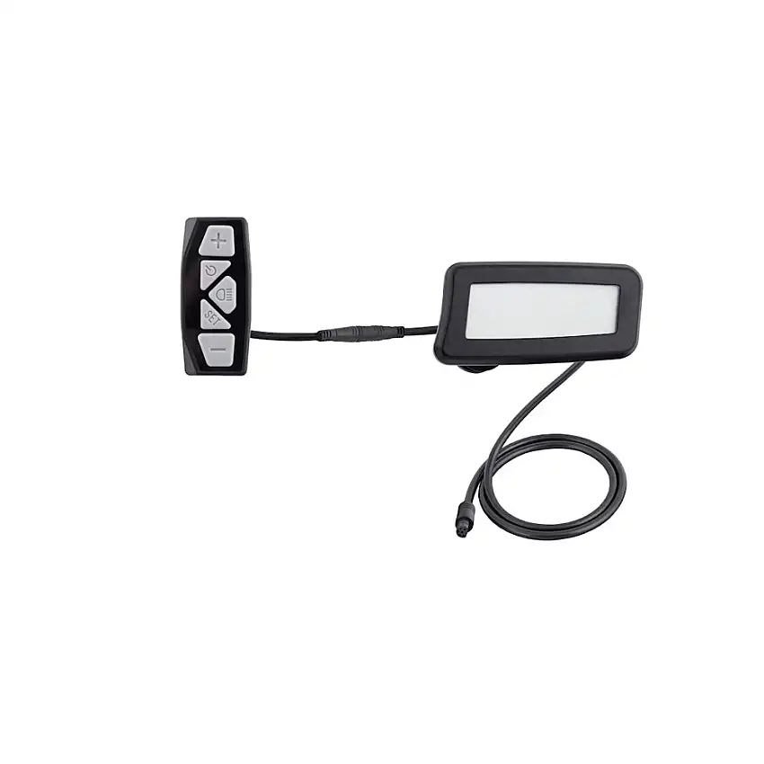 Promovec Display LCD Slim med knappar