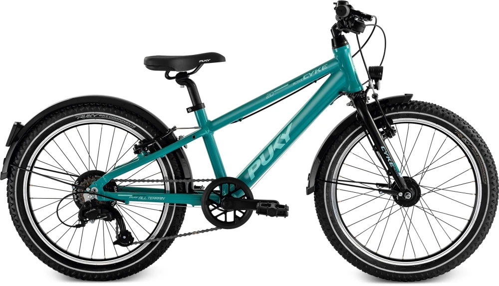 Puky Cyke 20-7 Active alu. barncykel turkos/svart