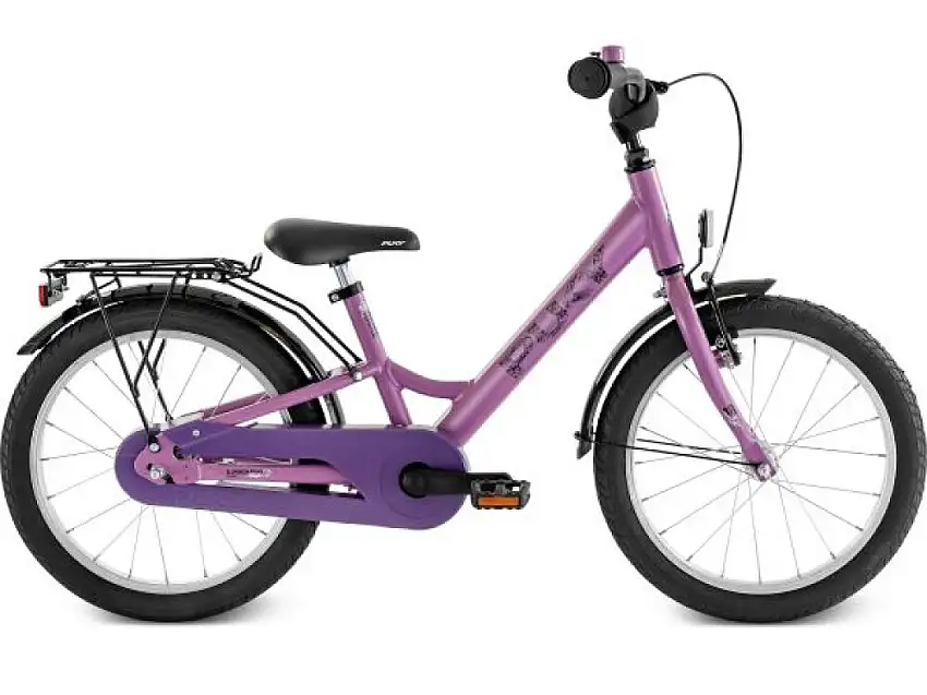 Puky Youke 18" alu barncykel lila