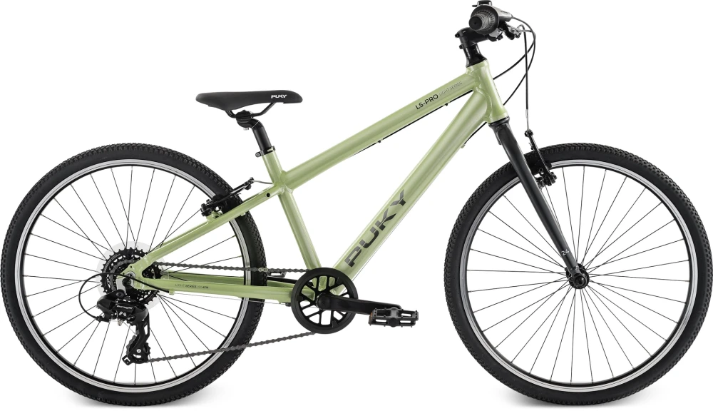 Puky LS-Pro 24-8 alu. barncykel grön/anthrazit