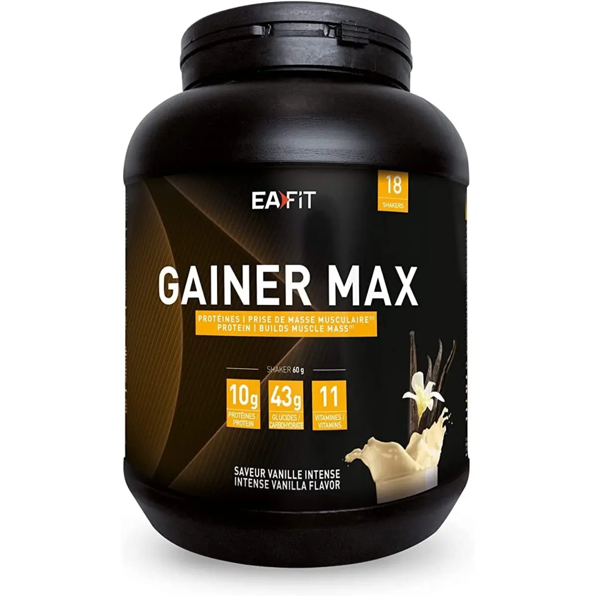 Gainer Max Vanilj intensiv EA Fit 1,1kg