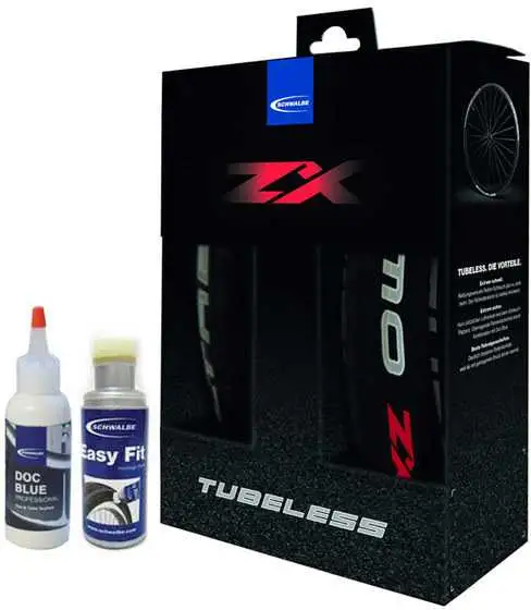 Däckpaket Schwalbe Ultremo ZX Tubeless 23-622 svart