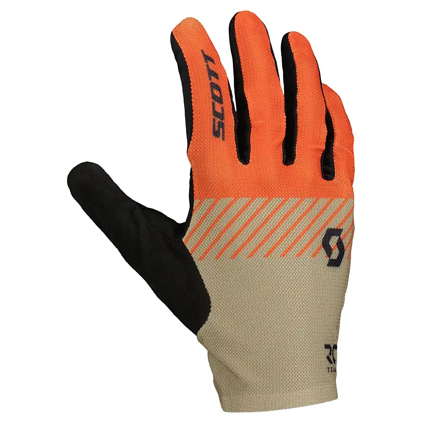 SCOTT RC Team cykelhandskar Mars Red/Toast Beige