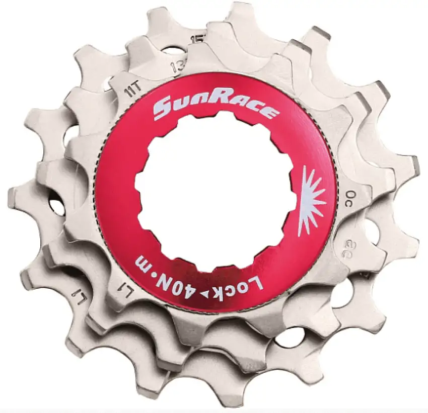 Sunrace Kassette Tandhjul 10 Speed 11-13-15T Silver
