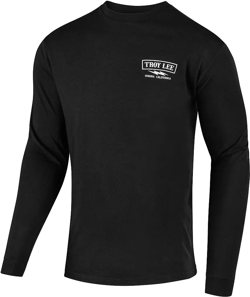 Tröja Troy Lee Designs Flowline L/S Classic Shocker svart