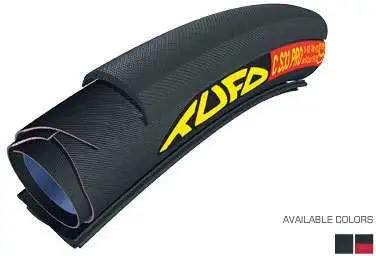 Cykeldäck Tufo C S33 Pro tub/kanttråd 21-622 vikbart svart
