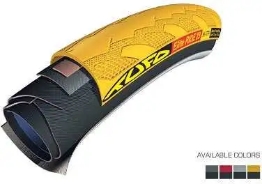 Tubdäck Tufo Elite Ride 23 23-622 vikbart gul/svart