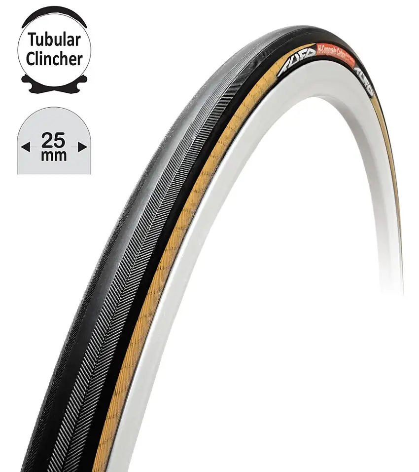 Tufo C Hi-Composite Carbon (HICC) Tubulardäck för vanl. hjul 700x25c