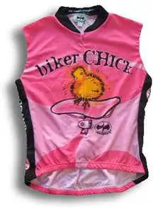 Linne World Jerseys Biker Chick SL rosa