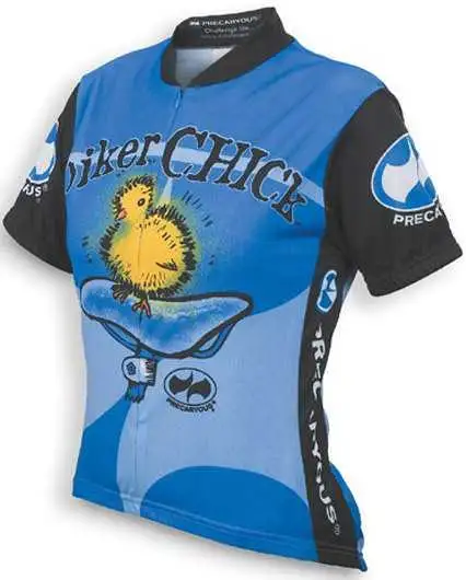 Tröja World Jerseys Biker Chick SS blå