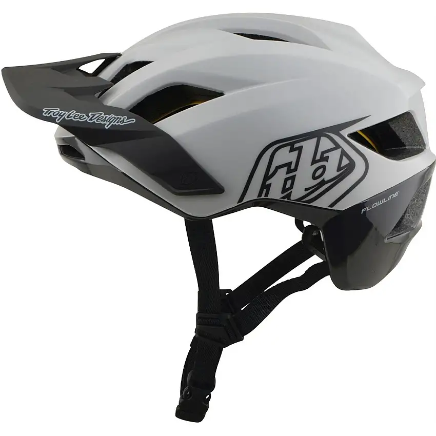 Cykelhjälm Troy Lee Designs Flowline Helmet Mips Point Gray