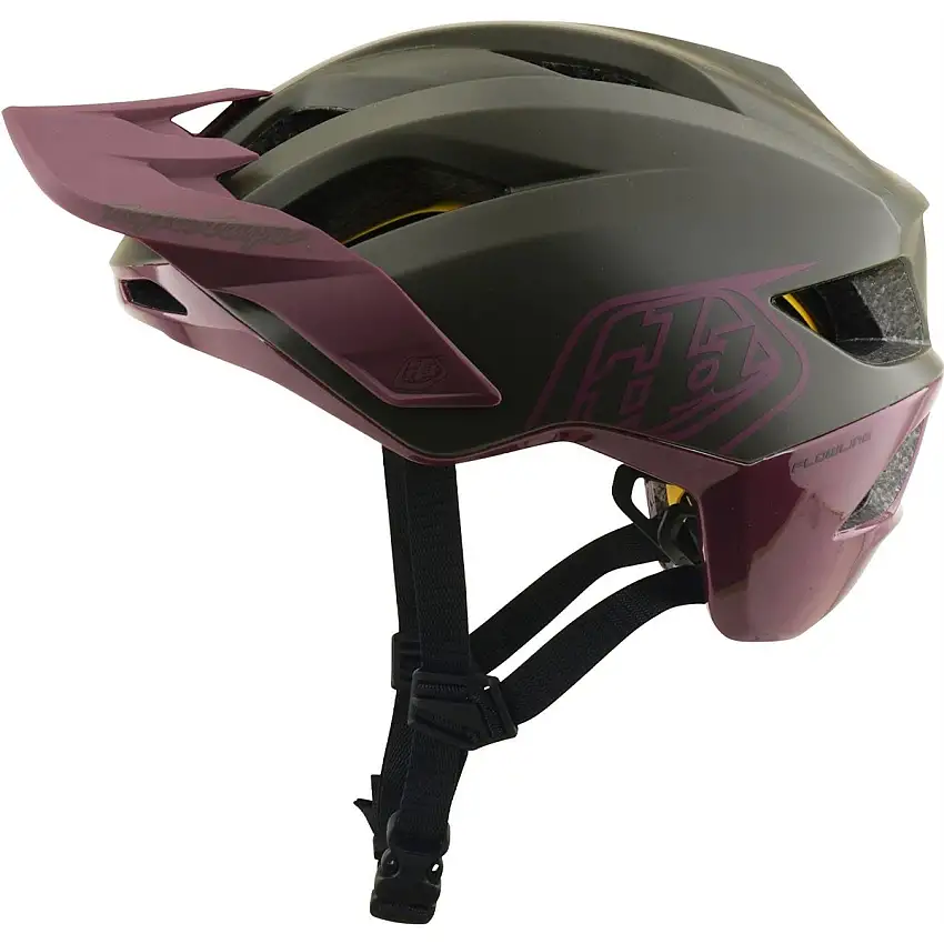 Cykelhjälm Troy Lee Designs Flowline Helmet Mips Point Caper/Prune