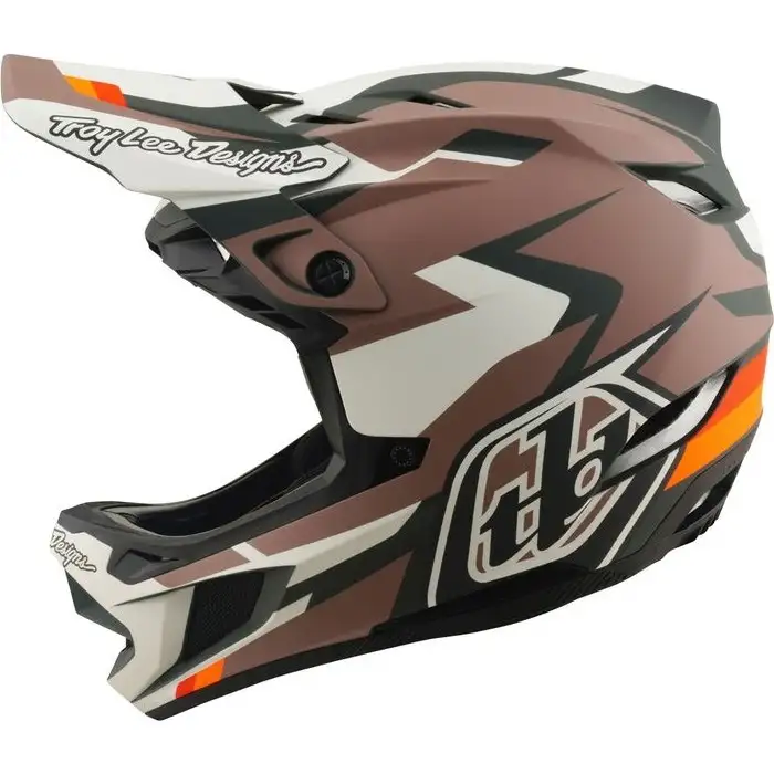 Cykelhjälm Troy Lee Designs D4 Polyacrylite Helmet Mips Roamer Clay