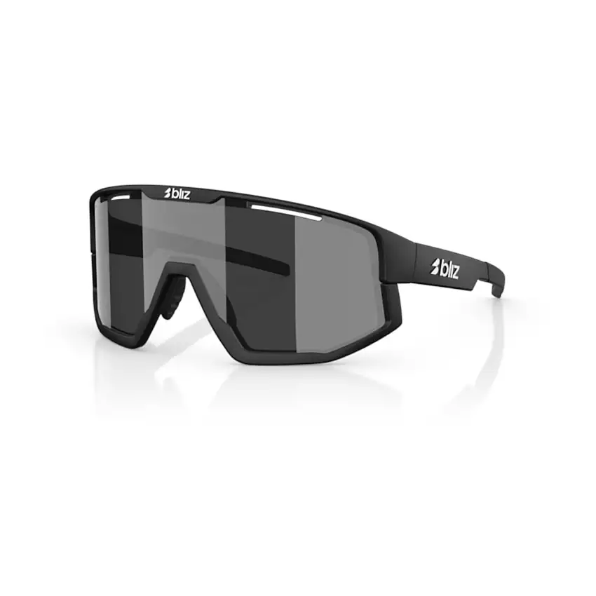 Cykelglasögon Bliz Fusion Small Matte Black/Smoke-Silver Mirror