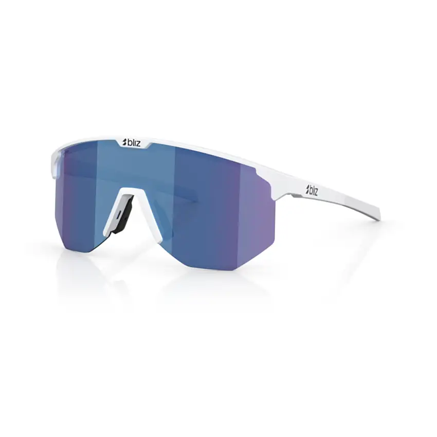 Cykelglasögon Bliz Hero Matte White/Smoke-Blue Multicolour