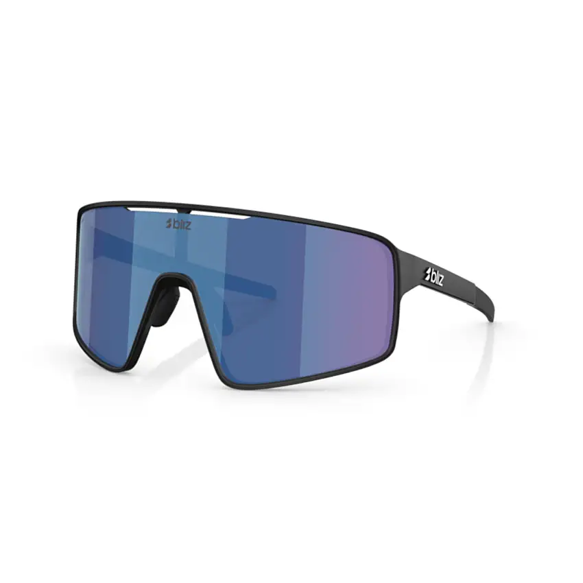 Cykelglasögon Bliz P001 Matte Black/Smoke-Silver Mirror