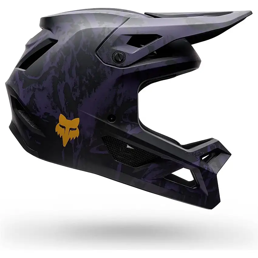Cykelhjälm Fox Yth Rampage Image Print Plum