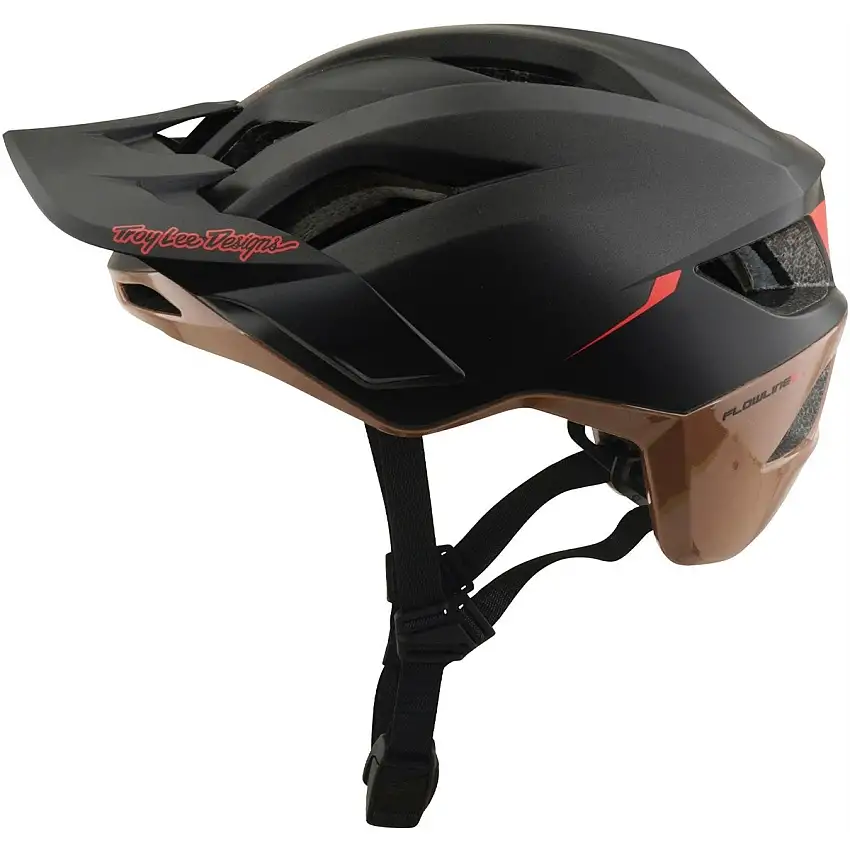 Cykelhjälm Troy Lee Designs Flowline SE Helmet Mips Stacks Charcoal/Sienna