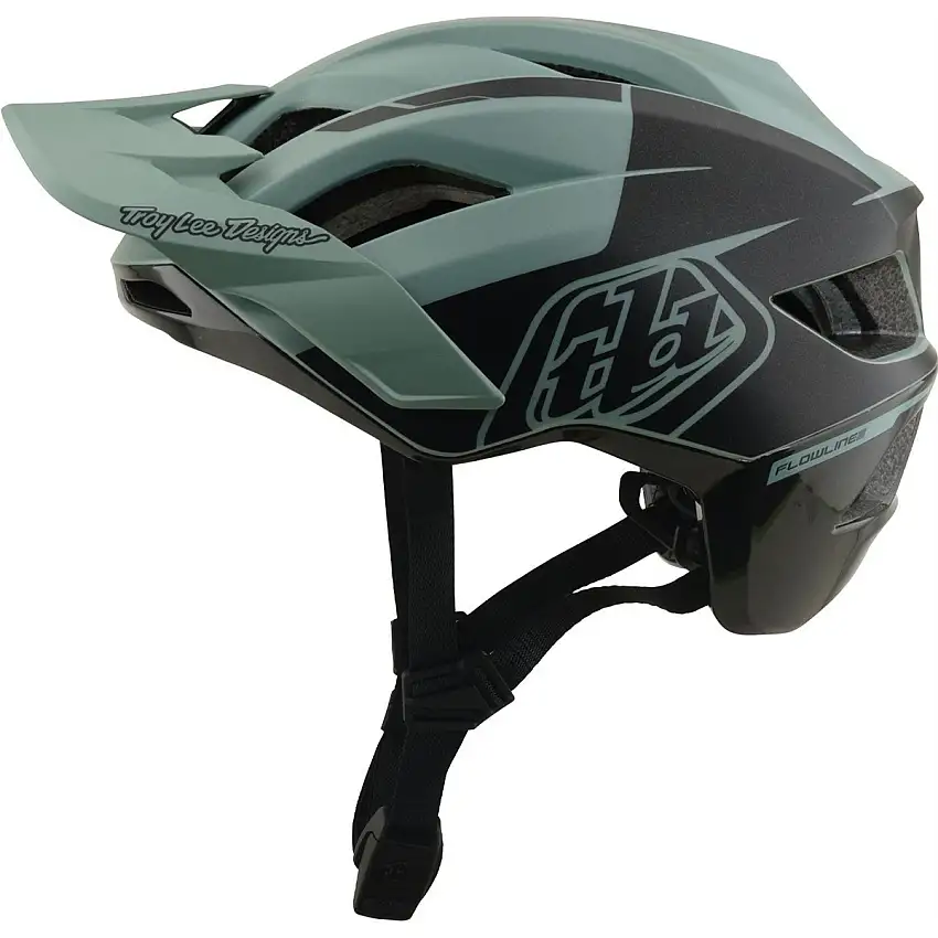 Cykelhjälm Troy Lee Designs Flowline SE Helmet Mips Hydro Sage/Charcoal