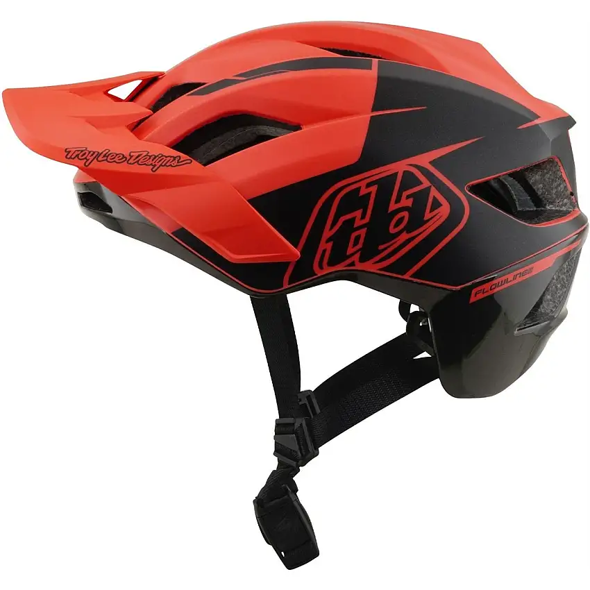 Cykelhjälm Troy Lee Designs Flowline SE Helmet Mips Hydro Coral/Charcoal
