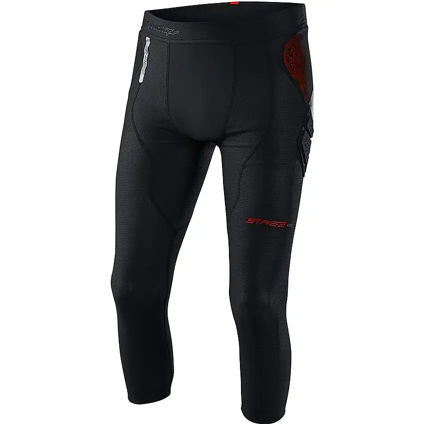 Skyddsbyxor Troy Lee Designs Stage Ghost D30 Pant Baselayer Black