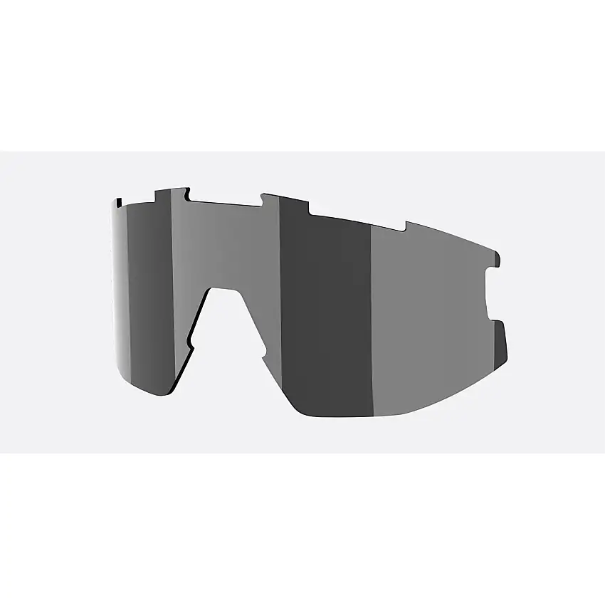 Lins Bliz Matrix Small Spare Lens Smoke Silver Mirror