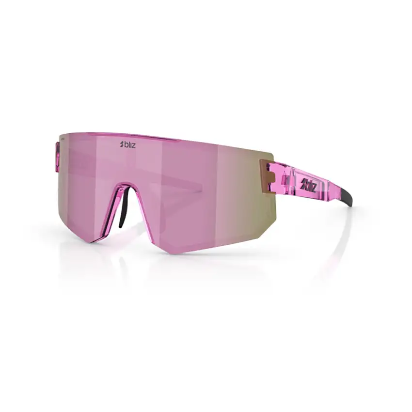 Cykelglasögon Bliz P005S Transparent Pink/Brown-Rose Multicolour