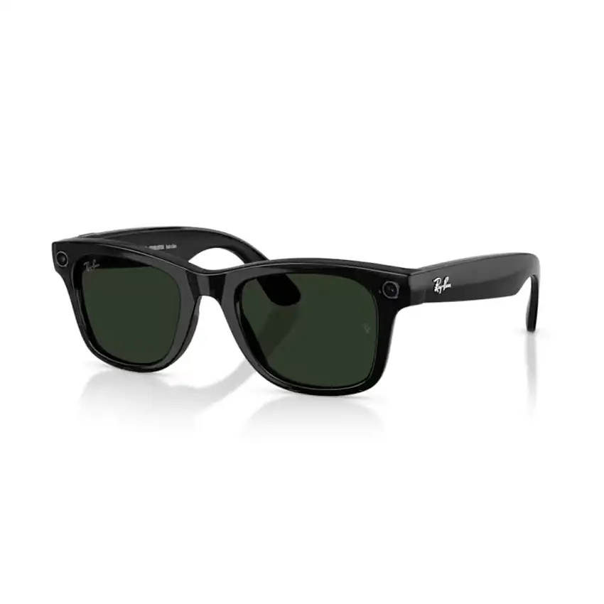 Solglasögon Ray-Ban Meta AI Wayfarer Gen 2 Black-Graphite Green Transitions 50-22