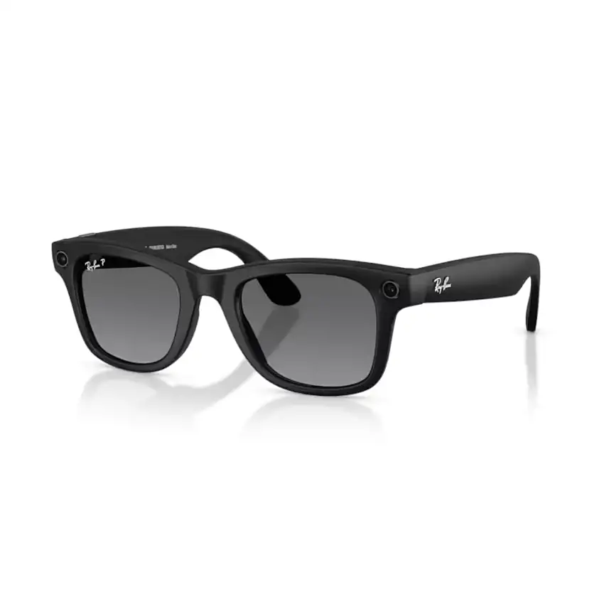 Solglasögon Ray-Ban Meta AI Wayfarer Gen 2 Black-Graphite Polarized 50-22