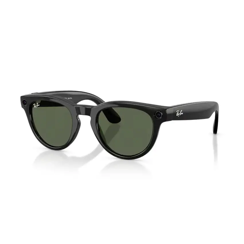 Solglasögon Ray-Ban Meta AI Headliner Gen 2 Black-G15 Green